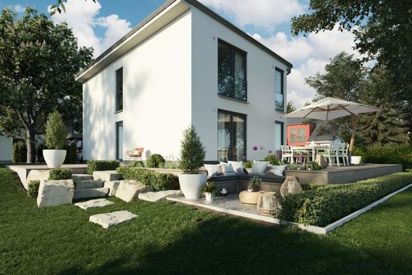 Modern - tijdloos - ook voor smalle percelen, massief huis van Town & Country, Eff 55 GEG