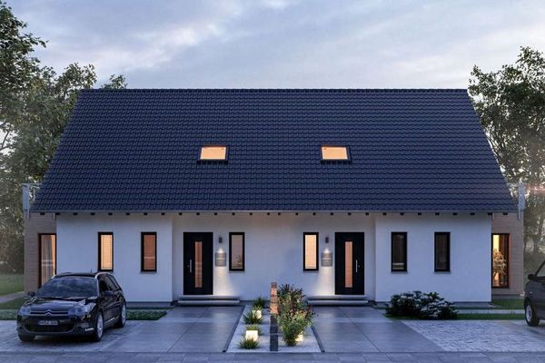 marzyć na dużą skalę: dom o powierzchni 139 m², 1000 m² do swobodnego zagospodarowania