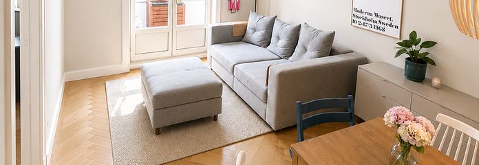 Wohnzimmer mit Essbereich
