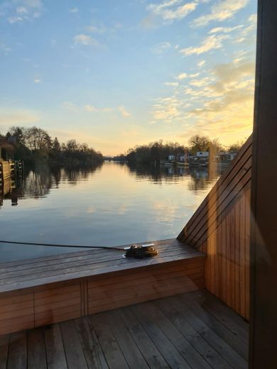Heckterrasse mit Ausblick
