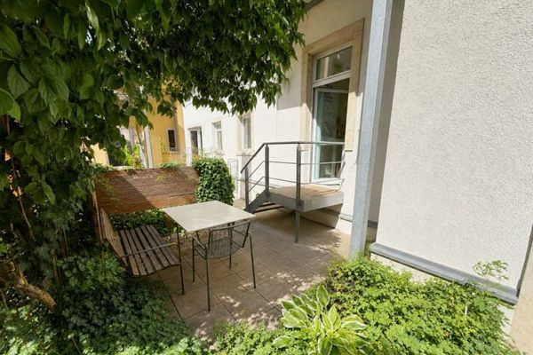 VERMIETETE 3-RAUM WOHNUNG IM ERDGESCHOSS