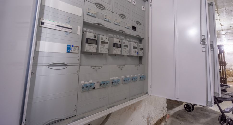 Zählerschrank im Keller