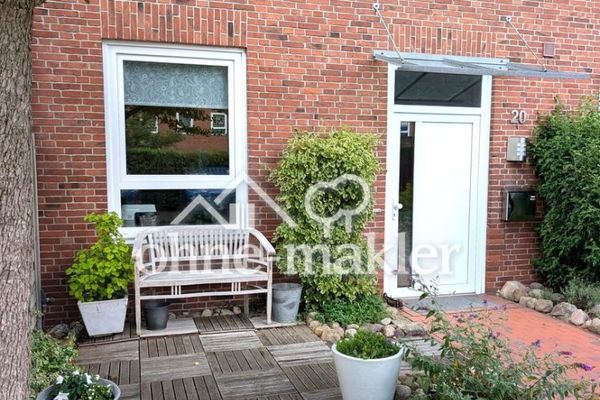 Plek om te leven! Provisievrij rijtjeshuis in de tuinstad Flensburg