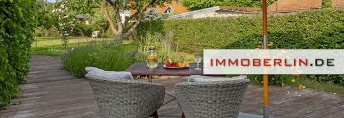 IMMOBERLIN.DE - Fabelhaftes Haus mit Sonnengarten in harmonischer Lage nahe Templiner See