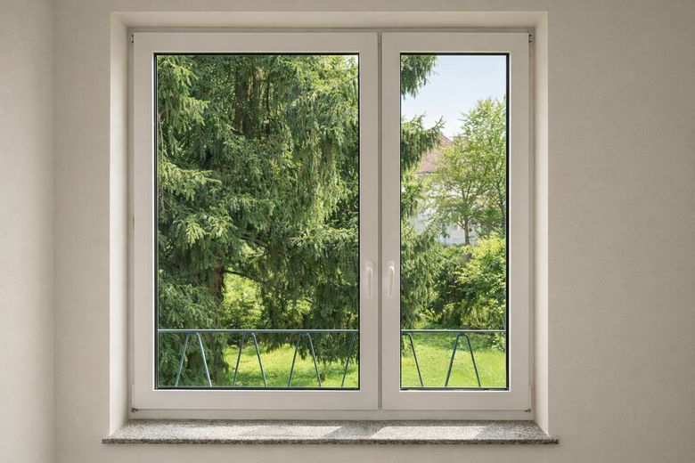 Blick aus SZ Fenster