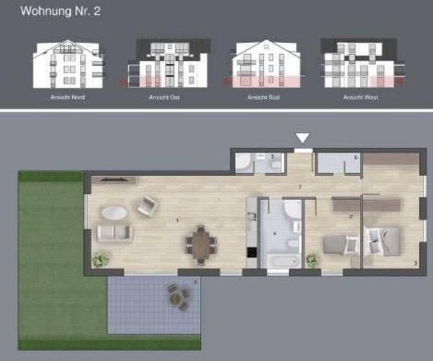 Alternative zum Reiheneckhaus – Terrassenwohnung mit Neubaukomfort – Foto 35