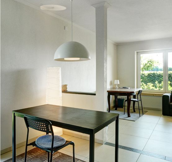 Wohnküche mit Blick in Süden 