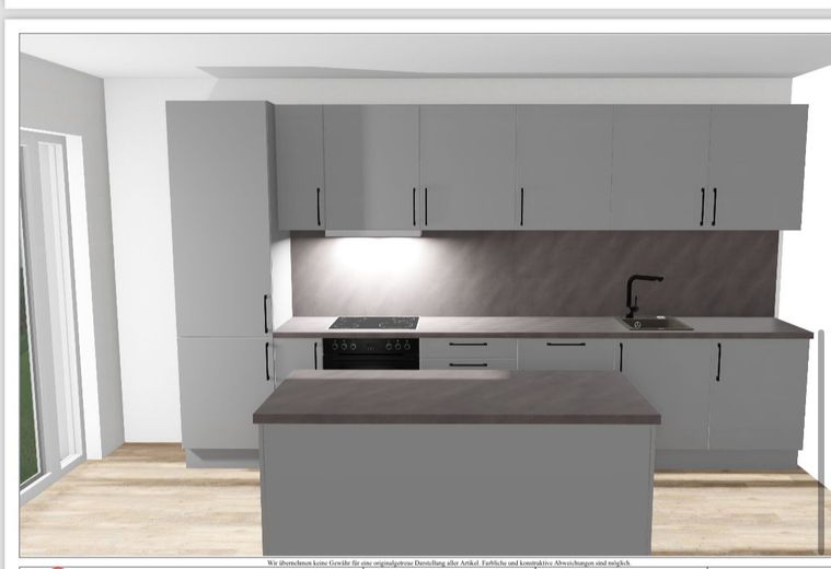 3-Zimmer Wohnung in Langquaid – Küche