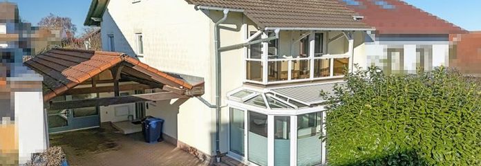 Frühlingsgefühle in Johannesberg - Eigenheim mit Wintergarten, Einliegerwohnung & Gewerbeeinheit