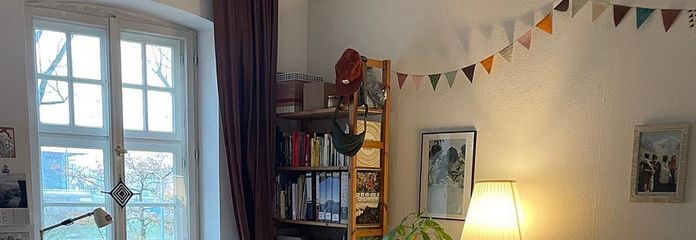 Zimmer mit Blick zum Fluss