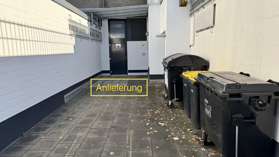 Ebenerdige Anlieferung