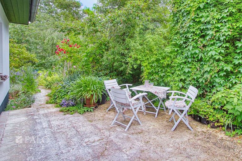 +++Naturparadies mit Potenzial: Zwei massive Häuser mit bis zu 4 Wohneinheiten nahe Plau am See+++ – Terrasse Haus 1