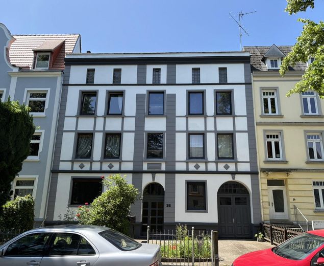 Ansicht von der Straße