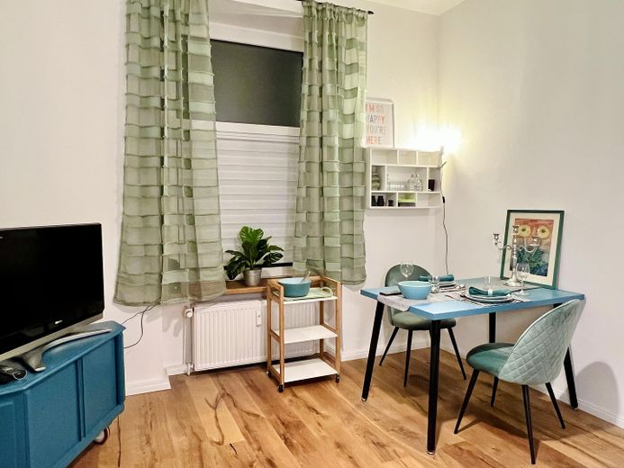 Essbereich im Wohnzimmer