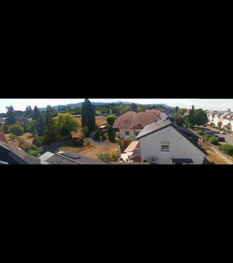 Panorama auf Burg Frankenstein