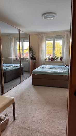 Wohnen im Leipziger Südwesten – Gepflegte Wohnung mit sonnigem Südwestbalkon – Schlafzimmer