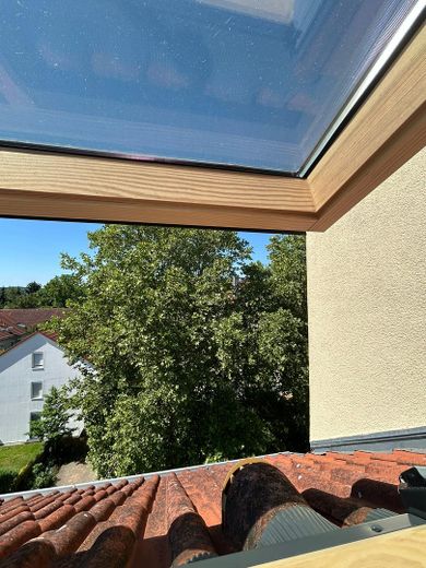 Première occupation après rénovation de haute qualité - cuisine intégrée possible - charmant 3ZKB avec vue dégagée sur Bretten – Aussicht