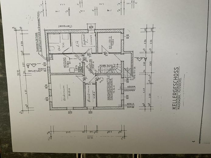 Grundriss Untergeschoss