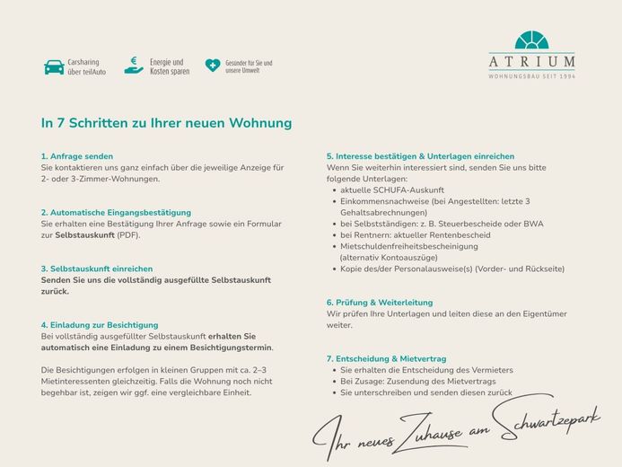 3 Zimmern, Balkon &amp; Gäste-WC - Wohnen am Park – Wie finde ich in Leipzig eine Wohnung