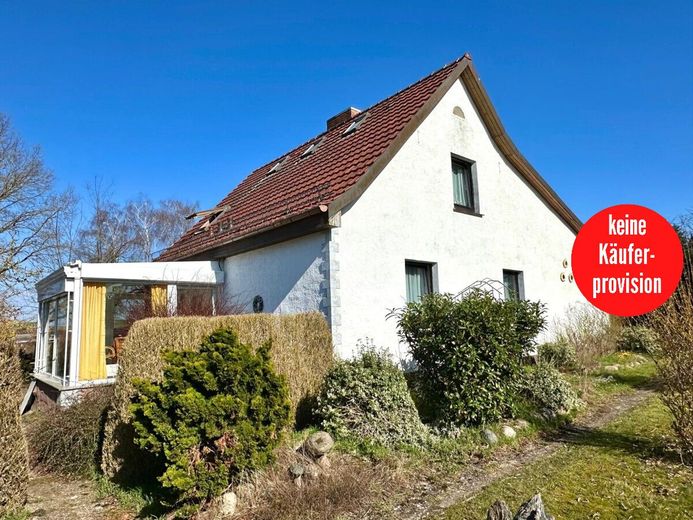 HORN IMMOBILIEN ++ Einfamilienhaus mit vielen Extras in Güterberg bei Strasburg, ruhige Lage! – Hausansicht