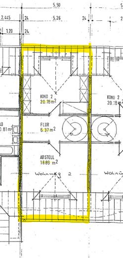 Helle 4,5 Zimmer Maisonette-Wohnung zu vermieten – Whg 2 DG