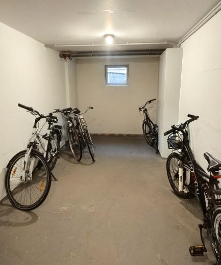 Charmante 3-Zi.- Maisonettewhg, TG-Stellplatz ,Garten, Balkon in grüner Lage von Hamburg Meiendorg – Fahradkeller