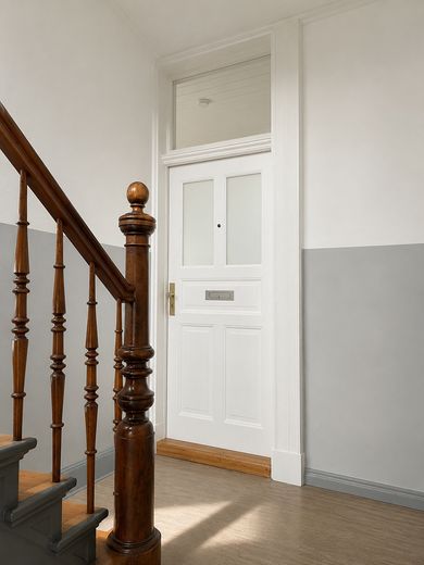 HAVRO HOMES I Sahile yakın yaşayın I Kiel’de dönemsel kiralık şık tarihi bina dairesi – Wohnungstür