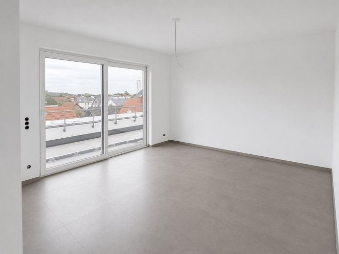 Exklusives Penthouse mit umlaufender Dachterasse - Erstbezug ab 15.09.2026 – Wohn- und Esszimmer