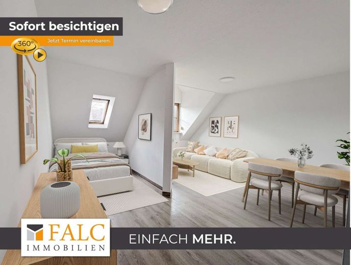 Barrierefreie Seniorenwohnung in ruhiger Gemeinschaft – Wohnzimmer