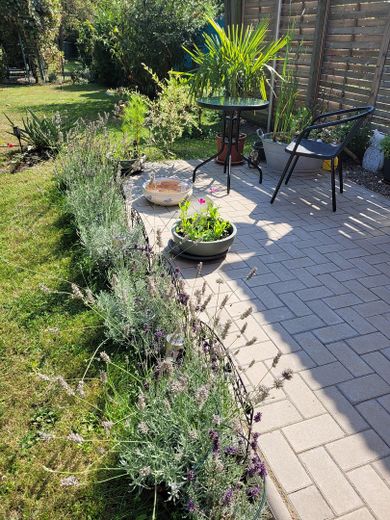 Sitzplatz im Garten