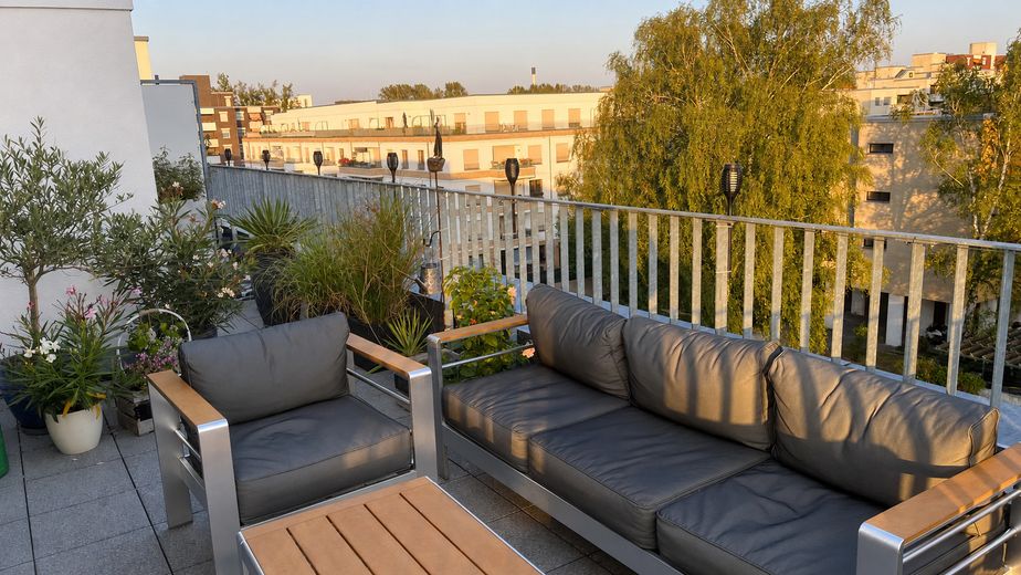 Dachgeschosswohnung mit Penthouse-Feeling – Terrasse