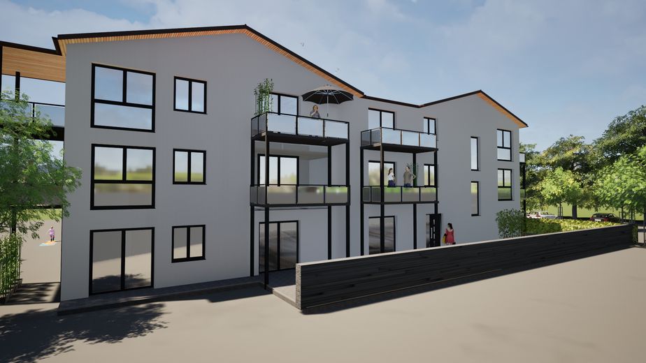 Nachhaltiges Neubau-Appartement – attraktives Wohnen oder Investment *5% Degressive AfA* – Außenansicht