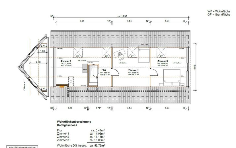 Grundriss DG