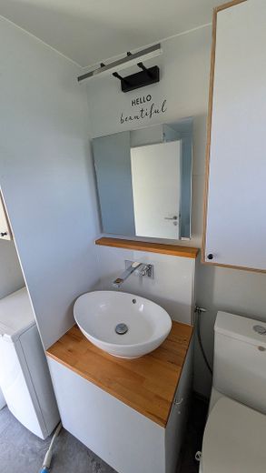 Tiny House su ruote di 18 m² con riscaldamento a infrarossi e arredamento interno - Senza terreno – Foto 13