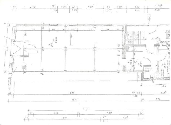 Grundriss Ladenlokal