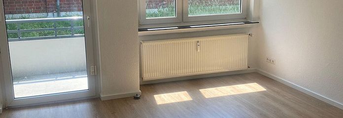 Helle, gut geschnittene 3-Zimmer Wohnung in Datteln - kürzlich saniert – Wohnzimmer