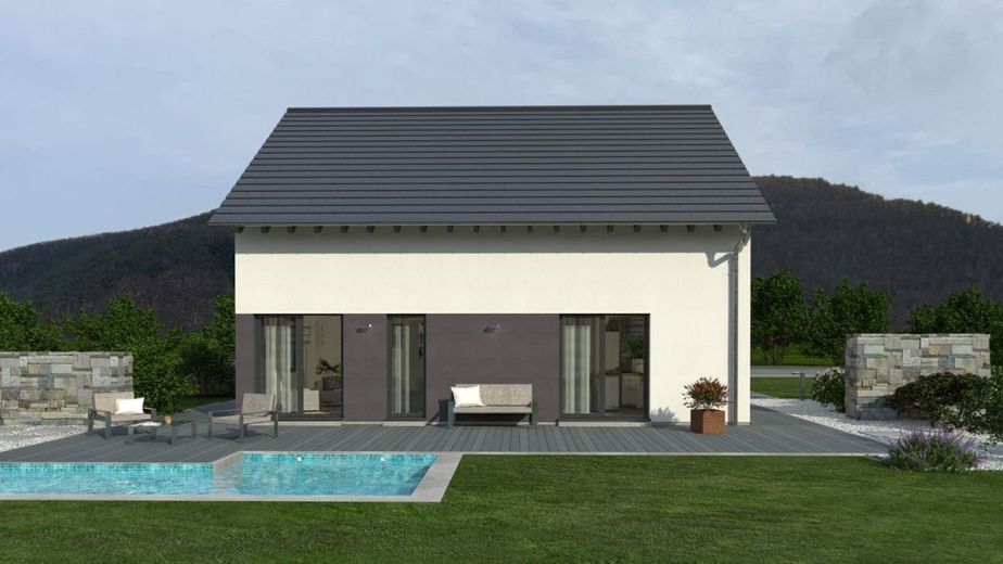 UNA CASA CHE CONVINCE PER LA GRANDE DISPONIBILITÀ DI SPAZIO – Ansicht Garten