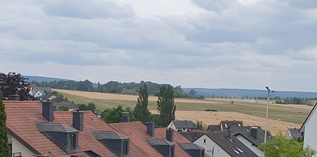 Blick aus dem WZ Fenster