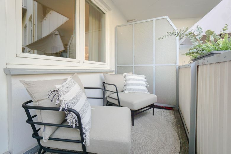 Balkon hinten