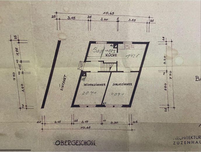 Großes Grundstück, Haus und Scheuer mit Ausbaupotential – Grundriss 2