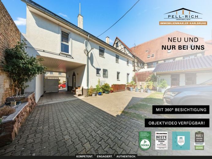 ALT TRIFFT NEU: Großzügiges EFH mit viel Platz und einzigartigem Charme in Linkenheim-Hochstetten – Foto 1