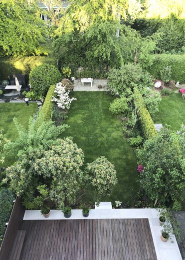 Stadthaus Winterhude – Urbane Oase, ideal für Familien – Gartenansicht