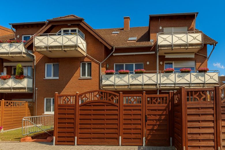 Hausansicht Balkonseite