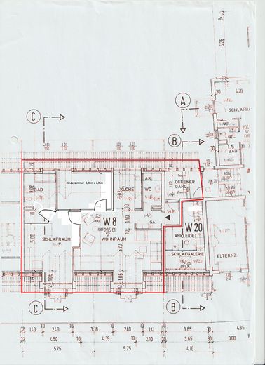 Klimatisierte mod.lichtdurchfl.DG-Whg. Pelleto+PV-Anlage,unverb.FERNSICHT+3-Fachvergl. – Umbau zur 3 Zimmerwohnung