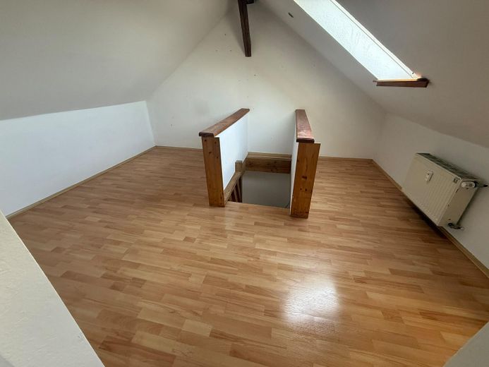 Treppenzugang vom Dachgeschoss