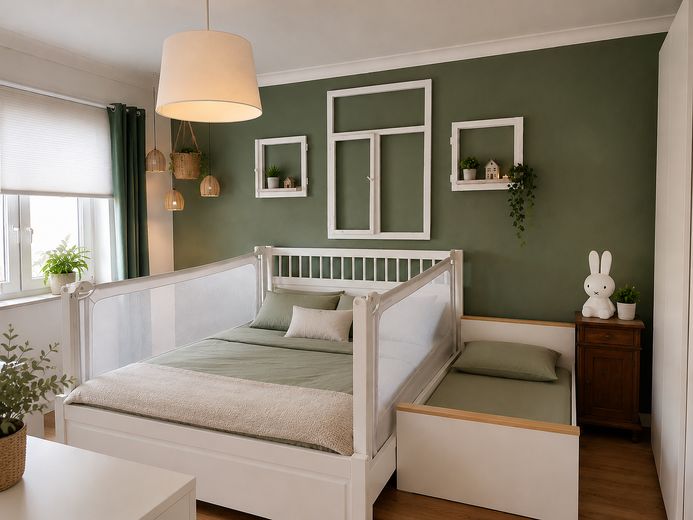 Helles Schlafzimmer