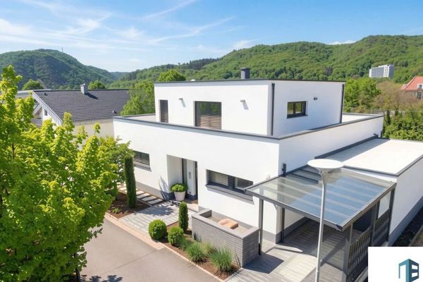 Modernes Wohnjuwel mit Panoramablick über das Salinental Für Raum- und Naturgenießer.