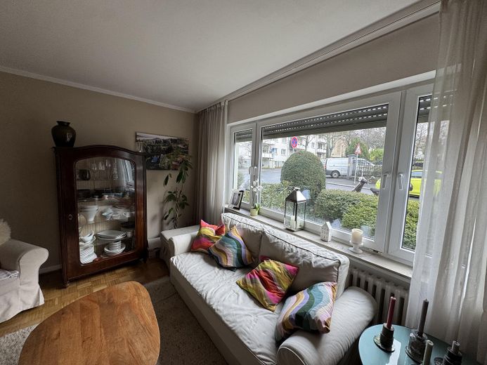 Blick aus dem Wohnzimmer