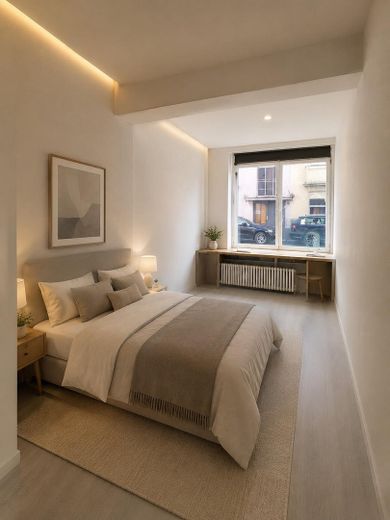 Newly converted 3-room apartment on the ground floor – Schlafzimmer 2