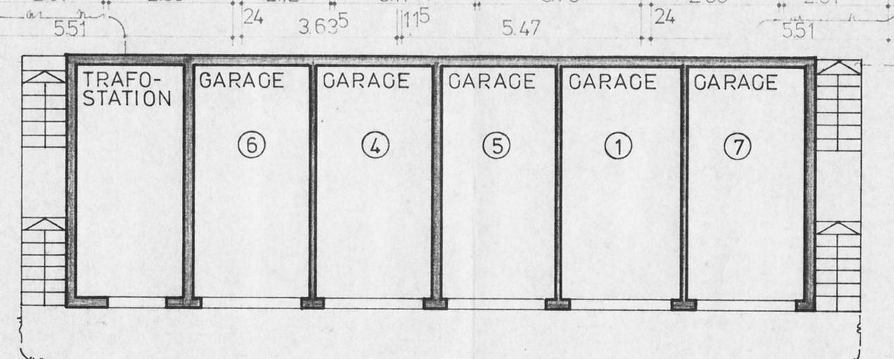 Grundriss Garage